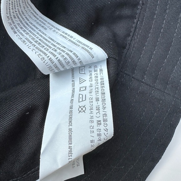 Gilly Hicks Bucket Hat Summer Smiley Face Logo Y2K Reversible OS Sun Hat - Picture 8 of 10